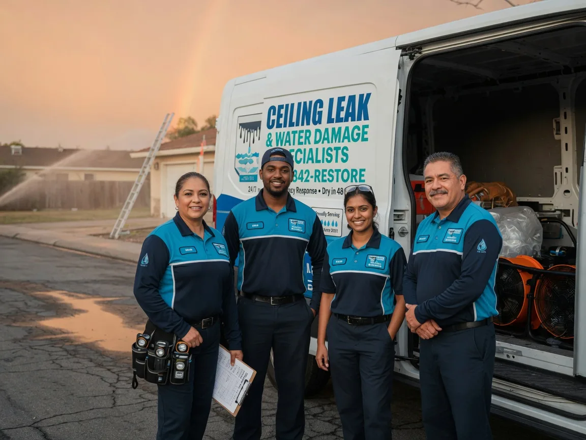 Ceiling Leak Cleanup company in Hamburg, IL
