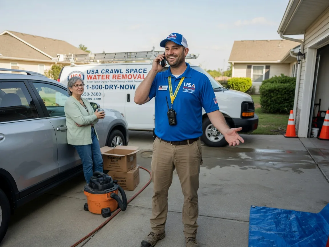 Crawl Space Water Removal Hamburg, IL FAQs